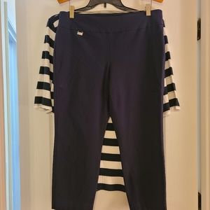 Navy blue alfani Capri pants